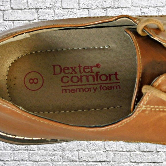 dexter comfort memory foam men's shoes